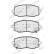 Brake Pad Set, disc brake PREMIER ECO FRICTION FDB4234 Ferodo, Thumbnail 4