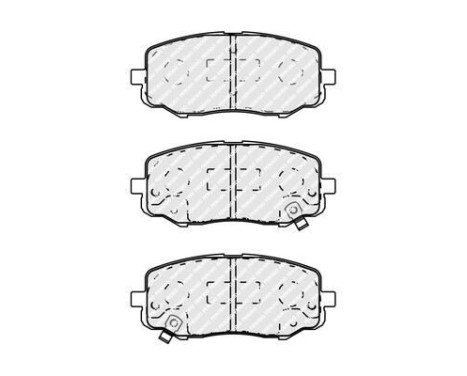 Brake Pad Set, disc brake PREMIER ECO FRICTION FDB4234 Ferodo, Image 5
