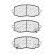 Brake Pad Set, disc brake PREMIER ECO FRICTION FDB4234 Ferodo, Thumbnail 4