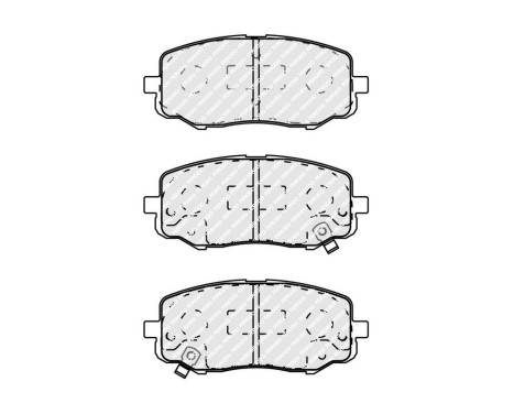 Brake Pad Set, disc brake PREMIER ECO FRICTION FDB4234 Ferodo, Image 5