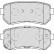 Brake Pad Set, disc brake PREMIER ECO FRICTION FDB4235 Ferodo, Thumbnail 2