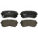 Brake Pad Set, disc brake PREMIER ECO FRICTION FDB4235 Ferodo