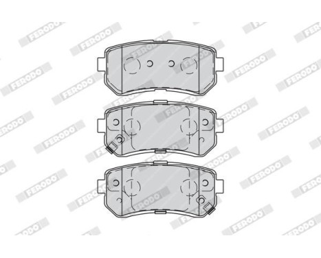 Brake Pad Set, disc brake PREMIER ECO FRICTION FDB4235 Ferodo, Image 4