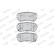 Brake Pad Set, disc brake PREMIER ECO FRICTION FDB4235 Ferodo, Thumbnail 4