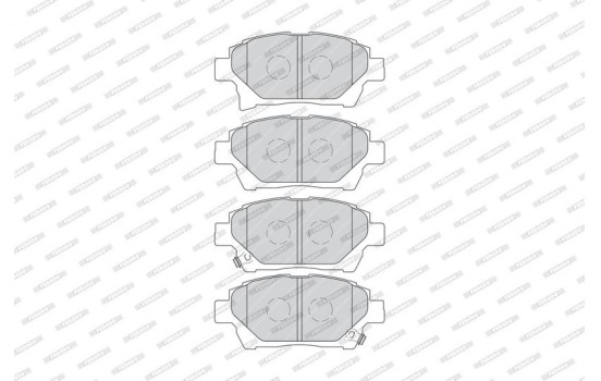 Brake Pad Set, disc brake PREMIER ECO FRICTION FDB4236 Ferodo, Image 4
