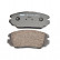 Brake Pad Set, disc brake PREMIER ECO FRICTION FDB4246 Ferodo