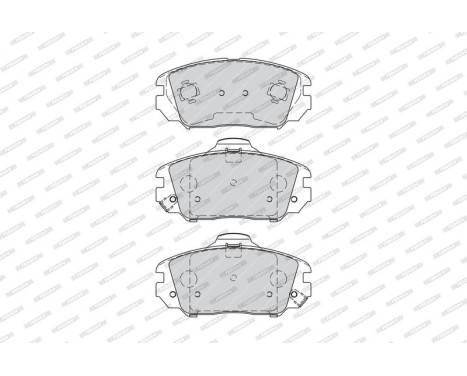 Brake Pad Set, disc brake PREMIER ECO FRICTION FDB4246 Ferodo, Image 4
