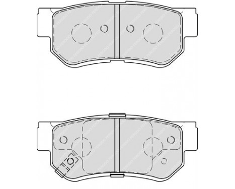 Brake Pad Set, disc brake PREMIER ECO FRICTION FDB4247 Ferodo, Image 2