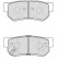 Brake Pad Set, disc brake PREMIER ECO FRICTION FDB4247 Ferodo, Thumbnail 2