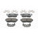 Brake Pad Set, disc brake PREMIER ECO FRICTION FDB4247 Ferodo, Thumbnail 3