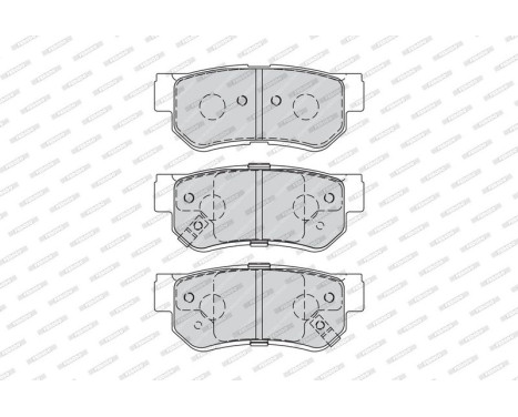 Brake Pad Set, disc brake PREMIER ECO FRICTION FDB4247 Ferodo, Image 4