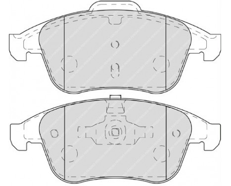 Brake Pad Set, disc brake PREMIER ECO FRICTION FDB4249 Ferodo, Image 2