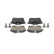 Brake Pad Set, disc brake PREMIER ECO FRICTION FDB4250 Ferodo, Thumbnail 5