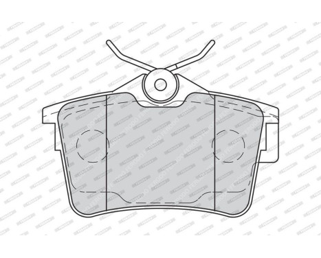 Brake Pad Set, disc brake PREMIER ECO FRICTION FDB4250 Ferodo, Image 3