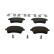Brake Pad Set, disc brake PREMIER ECO FRICTION FDB4256 Ferodo, Thumbnail 3