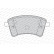 Brake Pad Set, disc brake PREMIER ECO FRICTION FDB4256 Ferodo, Thumbnail 4