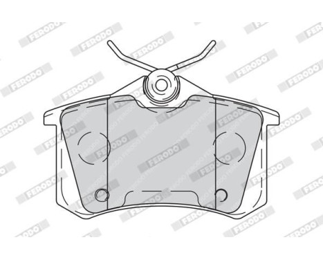 Brake Pad Set, disc brake PREMIER ECO FRICTION FDB4260 Ferodo, Image 4
