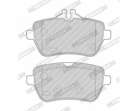 Brake Pad Set, disc brake PREMIER ECO FRICTION FDB4261 Ferodo, Image 5