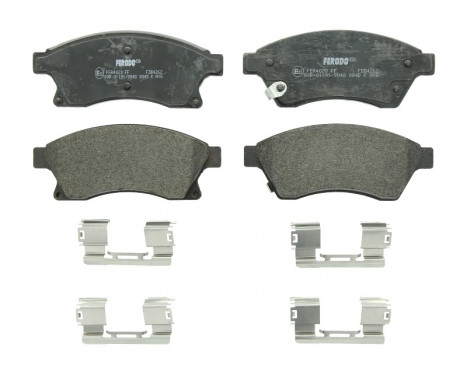 Brake Pad Set, disc brake PREMIER ECO FRICTION FDB4262 Ferodo