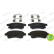 Brake Pad Set, disc brake PREMIER ECO FRICTION FDB4262 Ferodo, Thumbnail 4