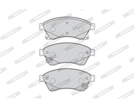 Brake Pad Set, disc brake PREMIER ECO FRICTION FDB4262 Ferodo, Image 4