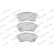 Brake Pad Set, disc brake PREMIER ECO FRICTION FDB4262 Ferodo, Thumbnail 4