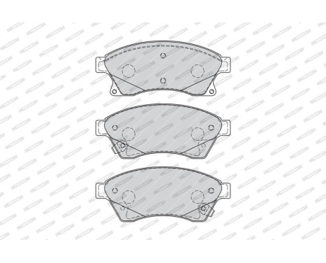 Brake Pad Set, disc brake PREMIER ECO FRICTION FDB4262 Ferodo, Image 4