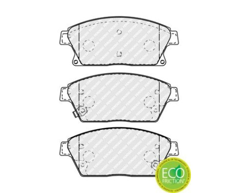 Brake Pad Set, disc brake PREMIER ECO FRICTION FDB4264 Ferodo, Image 2