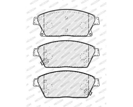 Brake Pad Set, disc brake PREMIER ECO FRICTION FDB4264 Ferodo, Image 3
