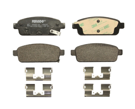 Brake Pad Set, disc brake PREMIER ECO FRICTION FDB4265 Ferodo