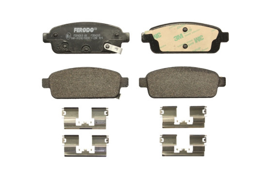 Brake Pad Set, disc brake PREMIER ECO FRICTION FDB4265 Ferodo