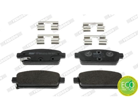 Brake Pad Set, disc brake PREMIER ECO FRICTION FDB4265 Ferodo, Image 3