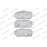 Brake Pad Set, disc brake PREMIER ECO FRICTION FDB4265 Ferodo, Thumbnail 4
