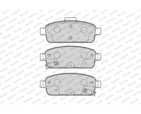 Brake Pad Set, disc brake PREMIER ECO FRICTION FDB4265 Ferodo, Image 4