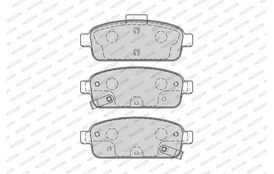 Brake Pad Set, disc brake PREMIER ECO FRICTION FDB4265 Ferodo, Image 4
