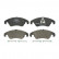 Brake Pad Set, disc brake PREMIER ECO FRICTION FDB4268 Ferodo