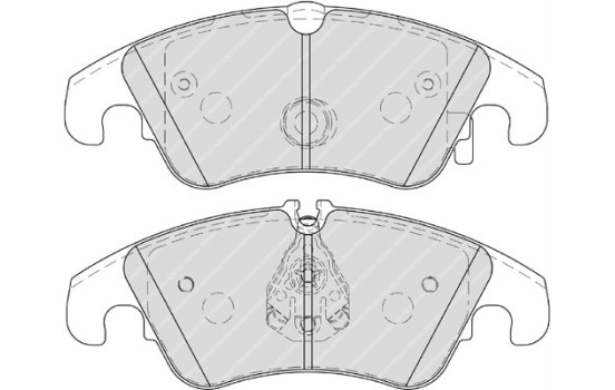 Brake Pad Set, disc brake PREMIER ECO FRICTION FDB4268 Ferodo, Image 2