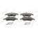 Brake Pad Set, disc brake PREMIER ECO FRICTION FDB4268 Ferodo, Thumbnail 4