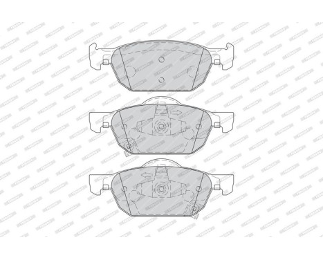 Brake Pad Set, disc brake PREMIER ECO FRICTION FDB4269 Ferodo, Image 3