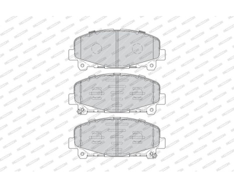 Brake Pad Set, disc brake PREMIER ECO FRICTION FDB4270 Ferodo, Image 3