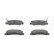 Brake Pad Set, disc brake PREMIER ECO FRICTION FDB4274 Ferodo, Thumbnail 2