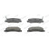 Brake Pad Set, disc brake PREMIER ECO FRICTION FDB4274 Ferodo, Thumbnail 3
