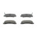 Brake Pad Set, disc brake PREMIER ECO FRICTION FDB4274 Ferodo, Thumbnail 2