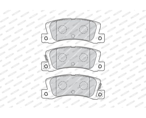 Brake Pad Set, disc brake PREMIER ECO FRICTION FDB4274 Ferodo, Image 3
