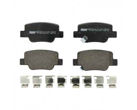 Brake Pad Set, disc brake PREMIER ECO FRICTION FDB4275 Ferodo