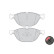 Brake Pad Set, disc brake PREMIER ECO FRICTION FDB4285 Ferodo, Thumbnail 2