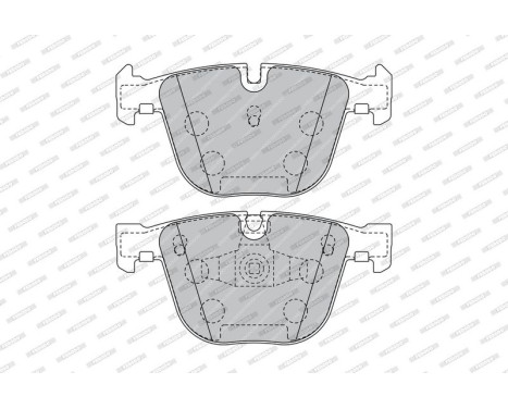 Brake Pad Set, disc brake PREMIER ECO FRICTION FDB4286 Ferodo, Image 5