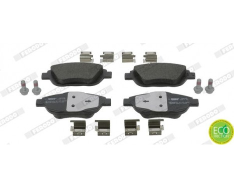 Brake Pad Set, disc brake PREMIER ECO FRICTION FDB4288 Ferodo, Image 3