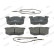 Brake Pad Set, disc brake PREMIER ECO FRICTION FDB428B Ferodo, Thumbnail 4