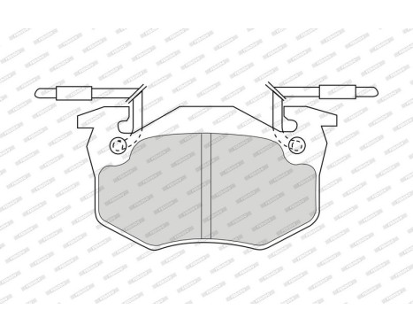 Brake Pad Set, disc brake PREMIER ECO FRICTION FDB428B Ferodo, Image 4